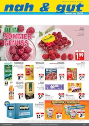 Milka im nah und gut Prospekt in Würzburg Aktueller nah und gut Prospekt mit Milka, "Wir lieben Lebensmittel!", Seite 1