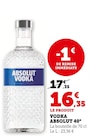 Vodka Absolut 40° - Absolut en promo chez U Express Vénissieux à 16,35 €