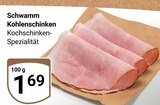 Kohlenschinken Angebote von Schwamm bei GLOBUS Bochum für 1,69 €
