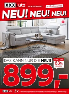XXXLutz Möbelhäuser Salzgitter Prospekt "NEU! NEU! NEU!" mit 32 Seiten