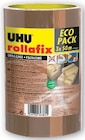 3 rubans d'emballage brun rollafix - UHU - Super U à Argenteuil 3 rubans d'emballage brun rollafix - UHU en promo chez Super U Argenteuil à 3,74 €