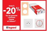 Jusqu'à -20% sur les gammes LEGRAND Dooxie et Céliane - LEGRAND en promo chez LEROY MERLIN Jusqu'à -20% sur les gammes LEGRAND Dooxie et Céliane - LEGRAND dans le catalogue LEROY MERLIN
