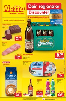 Bier im Netto Marken-Discount Prospekt "Aktuelle Angebote" mit 61 Seiten (Freiberg)