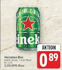 Bier Angebote von Heineken bei E center Hennigsdorf für 0,89 €