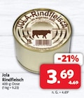Rindfleisch im Angebot bei Markant Nordwest in Osnabrück Rindfleisch Angebote von Jola bei Markant Nordwest Osnabrück für 3,69 €