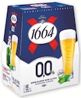 Bière sans alcool blonde - 1664 - Intermarché à Nîmes Bière sans alcool blonde - 1664 en promo chez Intermarché Nîmes à 2,85 €