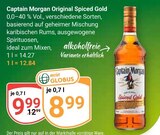 Original Spiced Gold im Angebot bei GLOBUS in Neubrandenburg Original Spiced Gold Angebote von Captain Morgan bei GLOBUS Neubrandenburg für 8,99 €