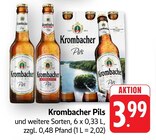 Pils Angebote von Krombacher bei E center Kaiserslautern für 3,99 €