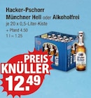 Münchner Hell im V-Markt Prospekt Münchner Hell von Hacker-Pschorr im aktuellen V-Markt Prospekt für 12,49 €