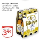 Aktuelle Bitburger Angebote bei GLOBUS in Leipzig Aktuelles Alkoholfrei Angebot bei GLOBUS in Leipzig ab 3,99 €
