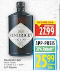 Gin im E center Prospekt Gin von Hendrick's im aktuellen E center Prospekt für 25,99 €