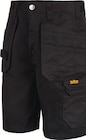 Promo Short de travail Sember noir à 14,99 € dans le catalogue Screwfix à Férin