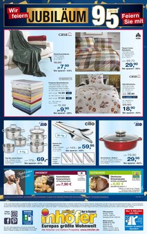 Spannbettlaken im aktuellen Möbel Inhofer Prospekt (Reutlingen) Spannbettlaken im Möbel Inhofer Prospekt "95 JAHRE JUBILÄUM" mit 12 Seiten (Reutlingen)