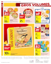 Fromage Angebote im Prospekt "GROS VOLUMES = PETITS PRIX" von Carrefour auf Seite 24