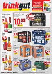 Trinkgut Prospekt für Mülheim mit 6 Seiten Trinkgut Prospekt für Mülheim: "Aktuelle Angebote", 6 Seiten, 13.10.2025 - 18.10.2025