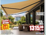 Gelenkarmmarkise Como Angebote von ESPRIMA HOME bei Christian Scheffer Heimtex-Fachmarkt e.K. Minden für 1.315,30 €