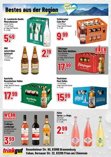 Bier im aktuellen Trinkgut Prospekt (Rosenheim) Bier im Trinkgut Prospekt "Aktuelle Angebote" mit 4 Seiten (Rosenheim)