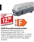LED-Feuchtraumleuchte im Angebot bei bauSpezi in Erlangen LED-Feuchtraumleuchte Angebote bei bauSpezi Erlangen für 12,99 €