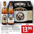 Weissbier Naturtrüb Angebote von Franziskaner bei E center Schwäbisch Gmünd für 13,99 €