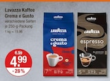 Kaffee Crema e Gusto von Lavazza im aktuellen V-Markt Prospekt für 4,99 €