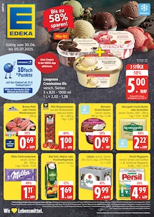 Aktueller EDEKA Prospekt "Top Angebote" Seite 1 von 27 Seiten für Carlow