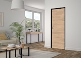 Brico Cash Sablé-sur-Sarthe - Promo Bloc porte réversible spe chêne clair rio huisserie noire 730mm Promo Bloc porte réversible spe chêne clair rio huisserie noire 730mm à 196,00 € dans le catalogue Brico Cash à Sablé-sur-Sarthe