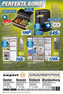 Kühlschrank im expert Prospekt "Top Angebote" mit 12 Seiten (Goslar)