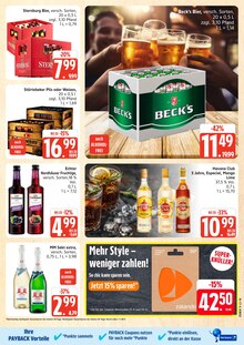 Becks im E center Prospekt "Top Angebote" mit 36 Seiten (Rostock)
