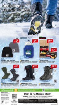 Schuhe im aktuellen Raiffeisenmarkt Prospekt (Münster) Schuhe im Raiffeisenmarkt Prospekt "Mach dich bereit! Weihnachten steht vor der Tür!" mit 8 Seiten (Münster)