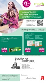 mea - meine apotheke Apotheken Prospekt der aktuellen Woche mit 4 Seiten, gültig von 01.09.2026 bis 30.09.2026, in Solingen und Umgebung Aktueller mea - meine apotheke Apotheken Prospekt in Solingen und Umgebung, "Unsere September-Angebote" mit 4 Seiten, 01.09.2026 - 30.09.2026
