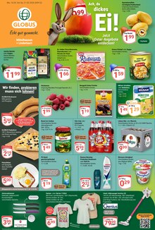 Aktueller GLOBUS Prospekt für Greußen und Ungebung, Seiten zum blättern GLOBUS Prospekt Aktuelle Angebote mit Seiten in Greußen und Umgebung