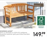 Gartenbank "Lorient" Angebote von Haveson bei Hellweg Siegburg für 149,99 €