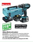 Akku-Bohrschrauber Angebote von Makita bei EGGER Fachmarkt Landshut für 219,00 €