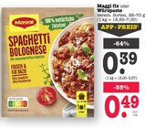 Spaghetti Bolognese Angebote von Maggi bei E center Mannheim für 0,39 €