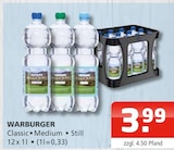 WARBURGER Angebote bei Getränke Oase Lippstadt für 3,99 €