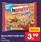 Minis Family Pack von Hanuta für 3,99 € bei Netto Marken-Discount im Angebot Minis Family Pack von Hanuta im aktuellen Netto Marken-Discount Prospekt