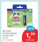 WC Ente Frische-Siegel Fresh Lime von SC Johnson im aktuellen budni Prospekt