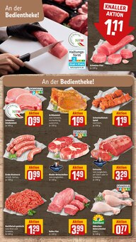 Hackfleisch im aktuellen REWE Prospekt (Düsseldorf) Hackfleisch im REWE Prospekt "Dein Markt" mit 32 Seiten (Düsseldorf)