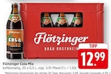 Cola Mix im Angebot bei E center in Hofheim Cola Mix Angebote von Flötzinger bei E center Hofheim für 12,99 €