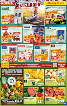 Norma Prospekt der aktuellen Woche, gĂĽltig von 16.06.2025 bis 21.06.2025 Aktueller Norma Prospekt "Mehr fĂĽrs Geld" mit 19 Seiten