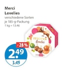 Lovelies von Merci für 2,49 € bei V-Markt im Angebot Lovelies von Merci im aktuellen V-Markt Prospekt
