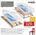 Matratzen-Set im Angebot bei XXXLutz in Heinsberg Matratzen-Set Angebote von sembella bei XXXLutz Heinsberg für 329,00 €
