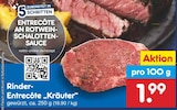 Rinder-Entrecôte Kräuter im Angebot bei Netto Marken-Discount in Schwabach Rinder-Entrecôte Kräuter Angebote bei Netto Marken-Discount Schwabach für 1,99 €