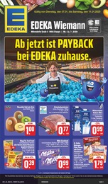 EDEKA Prospekt für Erlangen mit 28 Seiten EDEKA Prospekt für Erlangen: "Wir lieben Lebensmittel!", 28 Seiten, 07.01.2025 - 11.01.2025