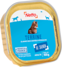 TERRINE POUR CHAT ADULTE AU SAUMON - NETTO dans le catalogue Netto