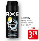 Body-spray im Angebot bei EDEKA in Offenbach Body-spray Angebote von Axe bei EDEKA Offenbach für 3,79 €