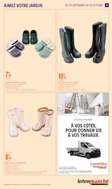 Promos Chaussures dans le catalogue "Intermarché" de Intermarché Hyper Chaussures en promo dans le catalogue Intermarché Hyper à la page 19