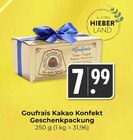 Kakao Konfekt Geschenkpackung im Angebot bei Hieber in Freiburg Kakao Konfekt Geschenkpackung Angebote von Goufrais bei Hieber Freiburg für 7,99 €