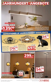 Aktueller Segmüller Prospekt mit Lampe, "100 Jahre Jubiläumsfinale bei Segmüller", Seite 3