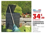 Composteur Compost'eco 500 l dans le catalogue Super U